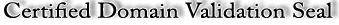 certified validation seal